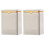 Decorative Metal Tea Container For Home Use Tinplate-Beige S 1