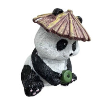 Fishing Pandas Garden Statues for Garden Pond Pool Decors-L