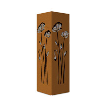 Support de plante grimpante en fer creux artistique, pièce-C