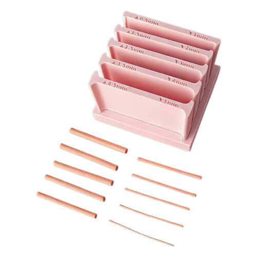 Outil de rouleau d'argile d'acide polylactique pour des-Rose
