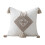 Square Cotton Linen Pillow Case 45x45cm With Tufting Pattern-01 1