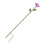 Iron Bird Feeding Poles With Drinking Basins Functional-Purple 1