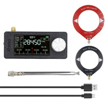 SI4732 Radio 10Khz-180Mhz Portable Radio Receiver+2 Type Antenna Kit AM FM Radio SW MW VHF SI4732 Radio
