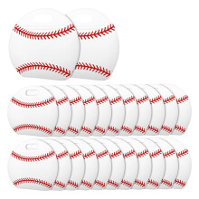24Pcs Athletic Ball Theme Bag Waterproof Clear Plastic-Style7