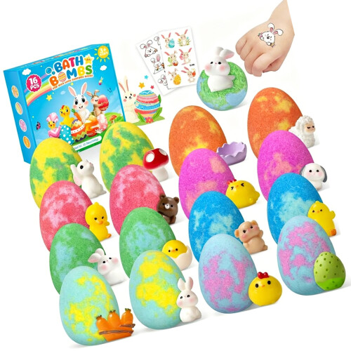 Children Sparkling Bath Sphere Contains Secret Mini Present-1