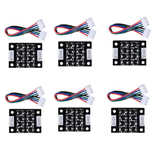 6Pack TL Smoother Addon Module for Pattern Elimination Motor Clipping Filter 3D Printer Stepper Motor Drivers