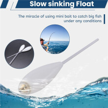 4Pcs Casting SPIROLINO FORELLE POSEB Slow Sinking Suspending Intermediate Bombarda Fly Fishing  Float 10G