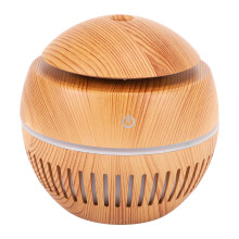 130Ml Humidificador de Aire Difusor de Aroma USB Difusor de Aceite Esencial EléCtrico para Aromaterapia de Casa Madera Clara
