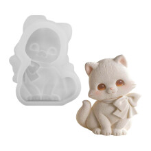 Cute Candle Mold,Cats Silicone Mold for Candle Making Cats