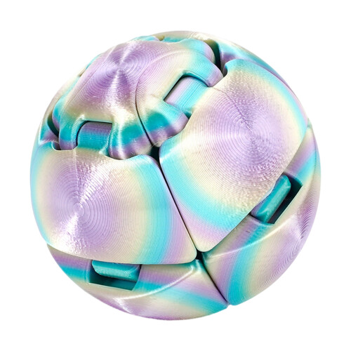 3D-geprinte Gearsphere Steampunk Gear Ball, Gearsphere Spin-C1