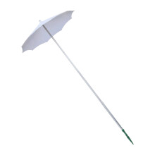 Adjustable Outdoor Plant Umbrella Garden Umbrella Shade-White