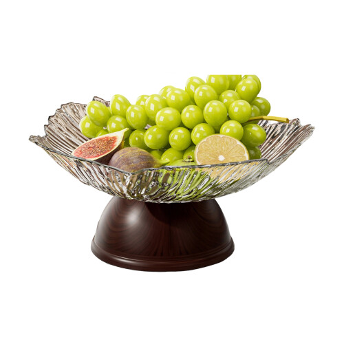 Unique Design Serving Tray With Angled Texture Great For-White