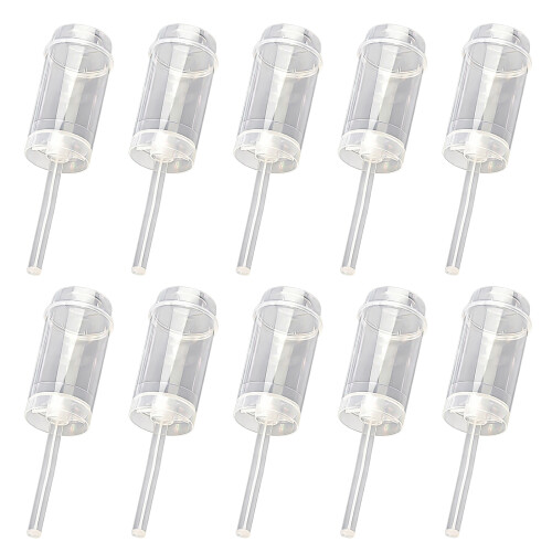 Pack Of 10 Push Popped Baking Molds Cake-Regular without stic