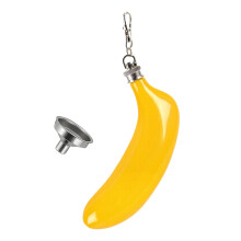 Novelty Banana Style Nonrust Steel Travel-Yellow With Funnel