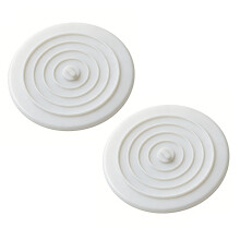 Universal 15cm Silicone Drain Stopper For Bathroom Sink-White