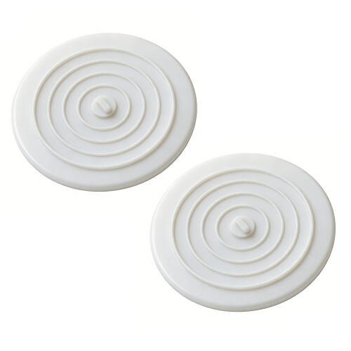 Universal 15cm Silicone Drain Stopper For Bathroom Sink-White