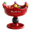 Double Layer Fruit And Vegetable Filter With Base For-Burgundy 1