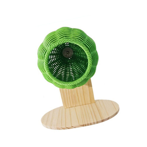 Decorative Pet Bird Nest Stylish Miniature Bird Cage-Green