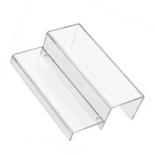 2 Tiers Wine Rack Craft Of Sturdy Acrylic Materials For Kitchen