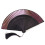 Hand Folding Fan Silk Fan With Artistic Gradient-gradient brown 1