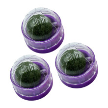 3-teiliges Enrichment Cats Mint Ball Spielzeug für-Lila