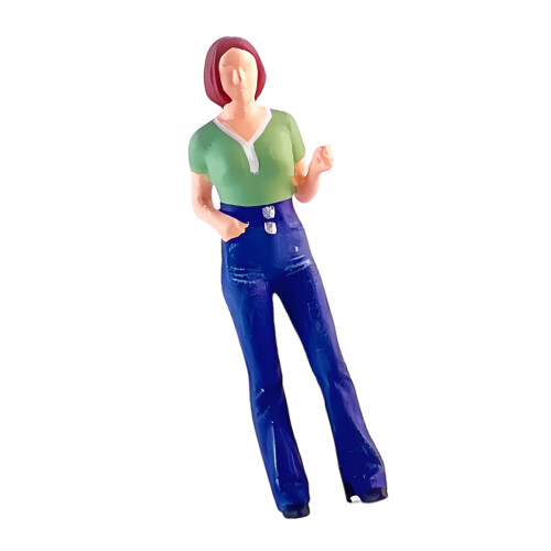 Figurines réalistes de femmes 1:64, modèle pour-Mlle P.udding