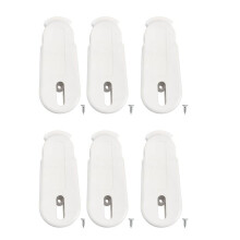 Vervangende snoerspannerset voor raambekleding,-6 sets