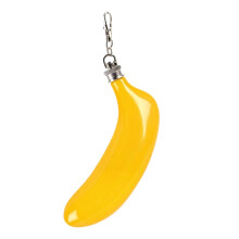 Portable Nonrust Steel Shape Banana Spirit-Yellow Lid Hook