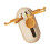 Portable 5 Claws Hook Organizers Sturdy ABS Materials-Yellow 1