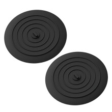 Silicone Drain Plug 15cm Leak Proof Water Stopper-Black