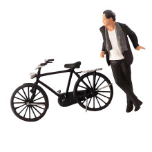1:64 Hand Painted Miniature Figure Miniature People Gentleman-B