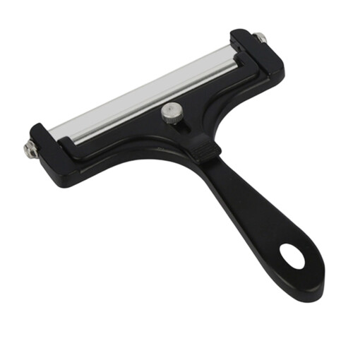 Adjustable Thickness Cheese Slicer Aluminum Texture for Kitchen