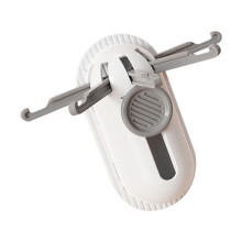 Multipurpose Adjustable Hook Space Saving Storage Solution-Gray
