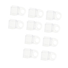 Blinds Shade Lifting Clamps,Transparent Blind Handle for Rod
