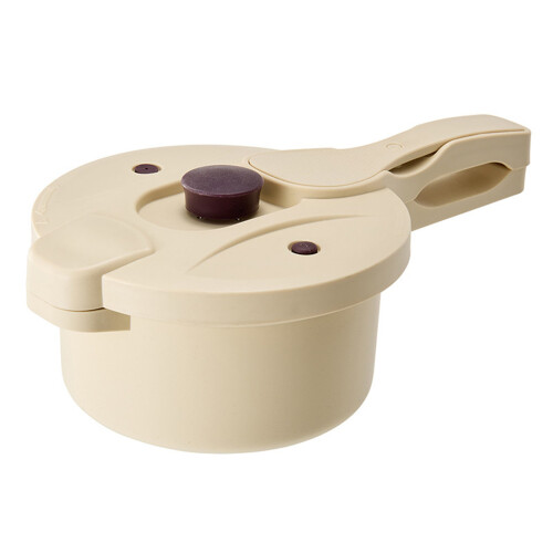 Quick Cook Magnetrondrukpan met PP- en siliconenconstructie