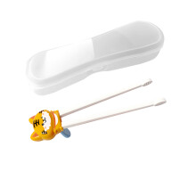 Kids Training Tableware Cartoon Animal Chopsticks With-6