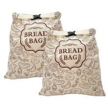 Double Layer Organic Bread Bags Featuring Natural Wax-MB005