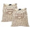 Double Layer Organic Bread Bags Featuring Natural Wax-MB005 1