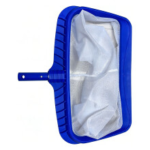 Écumoire de piscine renforcée avec filet en nylon de grande