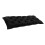 Remplissage robuste confortable de fibre de polyester de-Noir 1