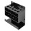 Space Saving Wall Mount Whiteboard Supply Organizer With-Black 1