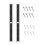 4 Pack Carbon Steel Wall Mount Digital Media Storage Safely 1