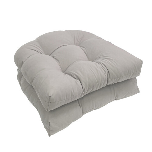 Matching Chair Protectors Set High Quality Polyester-Light Grey