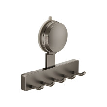 Strong Adhesive Bathroom Hook No Drilling Needed Holds-Gray