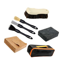 Long Hair Car Cleaning Kits with Brush Sponge For Home And Car
