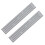 2PCS Space Saving Kitchen Bendable Mats Featuring Grip-Gray 1