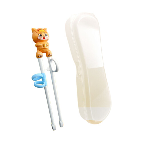 Practical Starter Chopsticks Set With Box Help Kids Training-1
