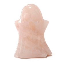 Gemstones Ghostly Figurine Carved Healings-pink aventurine