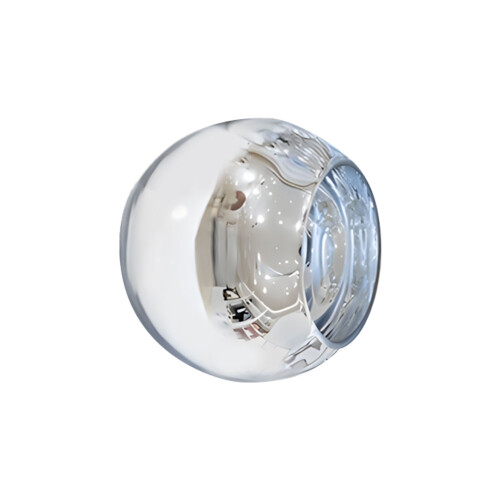 Hand wrought Glass Vessel Having Safe Reflection Great For-15cm