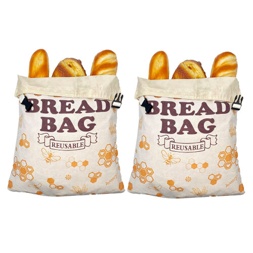 Handcrafted Multipurpose Bread Storage Bag Featuring-MB002